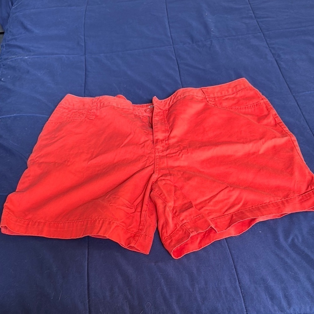 Women's Orange Shorts